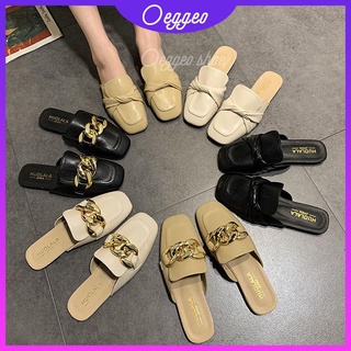 Oeggeo shop รองเท้าแตะแฟชั่น สําหรับผู้หญิง