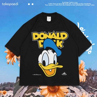 เสื้อยืดผ้าฝ้ายพิมพ์ลายขายดี เสื้อยืด พิมพ์ลาย Donald DUCK OVERSIZE | เสื้อยืด ขนาดใหญ่ | เสื้อยืด ขนาดใหญ่ | เสื้อยืด ส