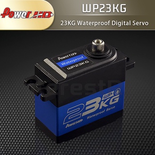 อะไหล่เกียร์เซอร์โว เหล็ก กันน้ํา HD WP-23KG สําหรับรถไต่หินบังคับ KM2 TRX-4