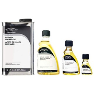 น้ำมันลินซีด Refined Linseed Oil  ตรา Winsor &amp; Newton