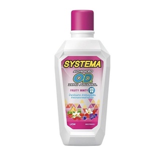 Systema OD น้ำยาบ้วนปาก ซิสเท็มมา โอดี สำหรับคนจัดฟัน สูตร แอดวานซ์ โอดี ซีโร่ แอลกอฮอล์ 500 ml.