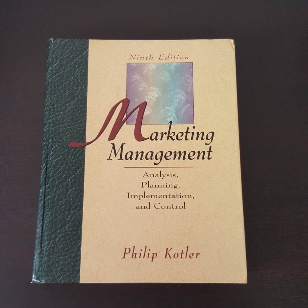 หนังสือมือสอง Textbook ภาษาอังกฤษ Marketing Management :analysis planning, implementation, and control