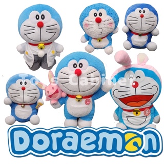 ตุ๊กตา โดเรมอน โดราเอมอน โดเรม่อน Doraemon ไซส์ นิ้ว ลิขสิทธิ์งานญี่ปุ่น งานโละช้อป ป้ายห้อยทุกตัว