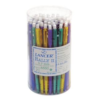 แลนเซอร์ ปากกากด Rally 0.7 มม. หมึกสีน้ำเงิน แพ็ค 50 ด้าม101337LANCER Ball Pen Rally 0.7 mm Blue Ink 50Pcs/Pack