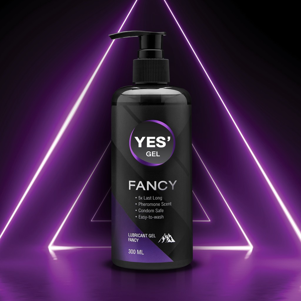 จัดส่งใน 2 ถึง 3 วัน△✤YES' Fancy Gel เจลหล่อลื่น Water-based สูตรแห้งช้า กลิ่นฟีโรโมน ปริมาณ 300ml