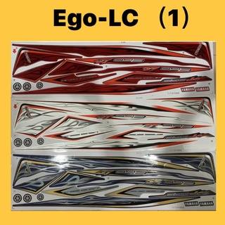 สติกเกอร์โลโก้ EGOLC EGO-LC สําหรับรถจักรยานยนต์ YAMAHA ELC (1) // EGOLC EGO LC