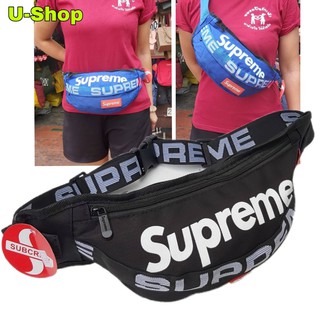 กระเป๋าสะพายข้างและคาดเอว supreme//US006คาดหน้า