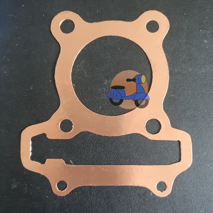 ประเก็นฝาสูบทองแดง Cylinder Head Gasket สำหรับ Scomadi TL125,TT125