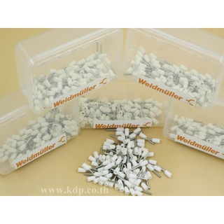 หางปลาหุ้ม แบบหุ้มปลายสาย H 0.75/14 (500 pcs / สีขาว)