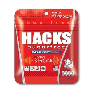 HackSugarfree รส Regular (original) แบบแพ็ค 12กล่อง (20.5กรัม/กล่อง)