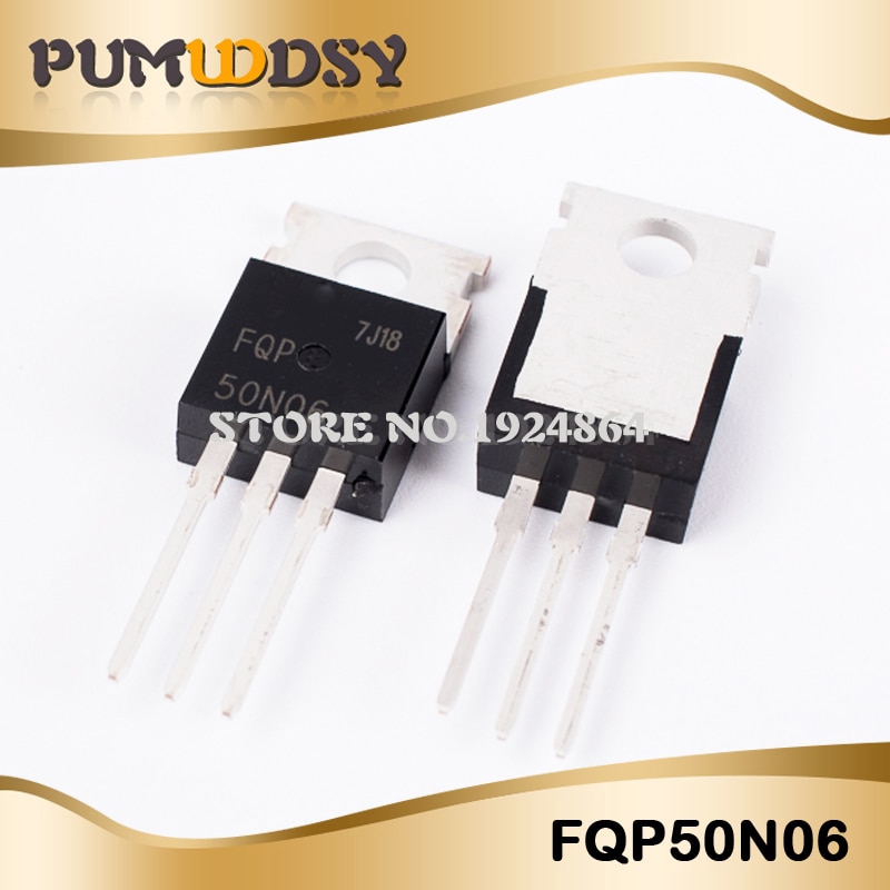 10 ชิ้น 50N06 SFP50N06 FQP50N06 KIA50N06 - 60V N-Channel