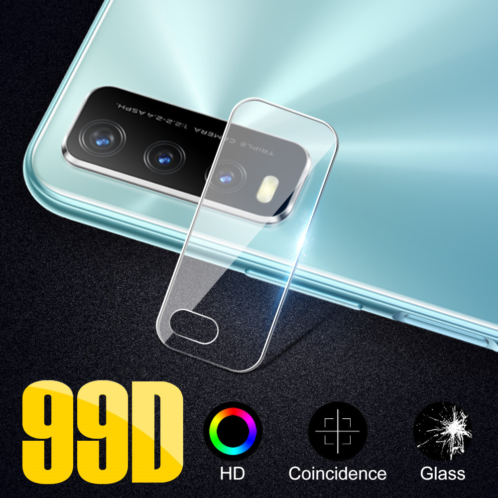 ฟิมล์กระจกเลนส์กล้อง สำหรับ Vivo X50 X60 X70 V20 Se V21 V23e V11 V11i V15 V17 V19 Neo V9 S1 Y31 Y12s