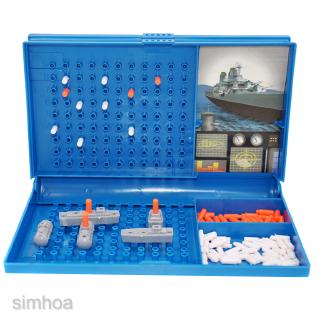 [SIMHOA] Battleship Board Game Kids Intelligence Strategy Game Toy Travel Game Toys