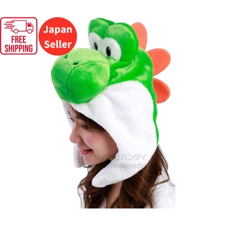 【FREE SHIPPING】Yoshi Cosplay Face Cap Hat Costume Party super mario