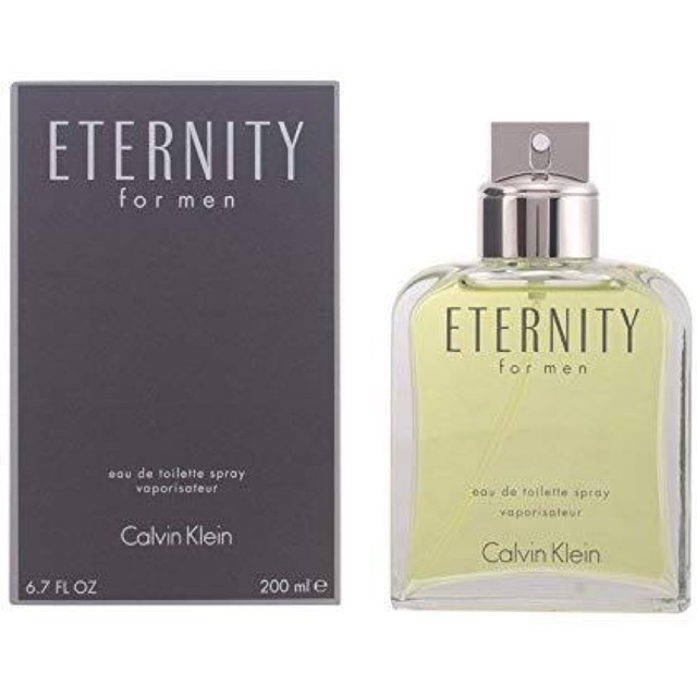 Ck eternity men edt 200ml กล่องซีล