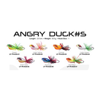 เหยื่อปลอม Triton Angry Duck S (LF)