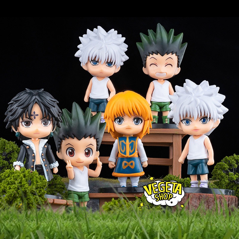 Hunter X Hunter Model - HXH Hunter - Gon Killua Kurapika Chrollo Lucilferer Hisoka Ging Freecss Mach