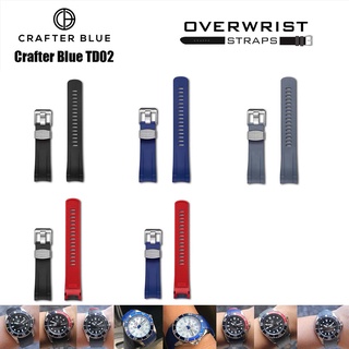 สายนาฬิกา Crafter Blue รุ่น TD02 for Seiko Submariner SNZF15,17,19