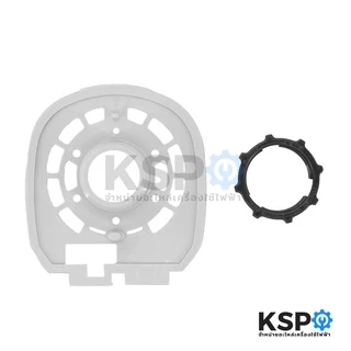 ฝาครอบหน้ามอเตอร์ MITSUBISHI มิตซูบิชิ 16-18" นิ้ว Part F03502T01/F03502T02 พร้อมตัวล็อกตะแกรง (แท้จากศูนย์) อะไหล่พัดลม