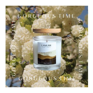 90g GORGEOUS TIME เทียนหอม LAMURR official Scented Candle