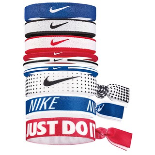 Nike ไนกี้ ยางรัดผม ยางมัดผม Mixed Ponytail Holder 9PK N.JN.K8.925 (550)