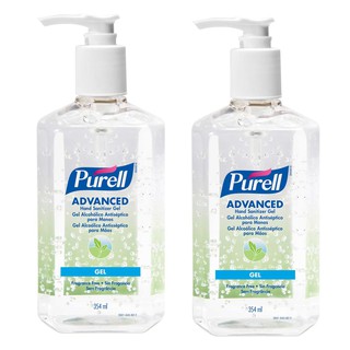 PURELL Advanced Hand Sanitizer - 354ml (Fragrance Free) (PACK OF 2)  FDA No. 10-2-6200036353