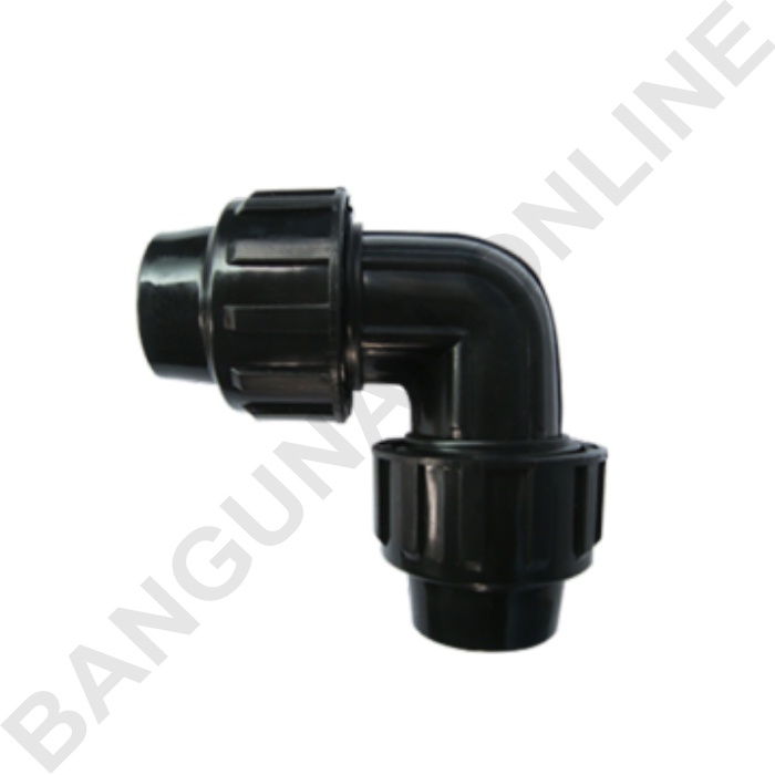 ข้องอ HDPE 3/4" นิ้ว เข่า HDPE 25 mm