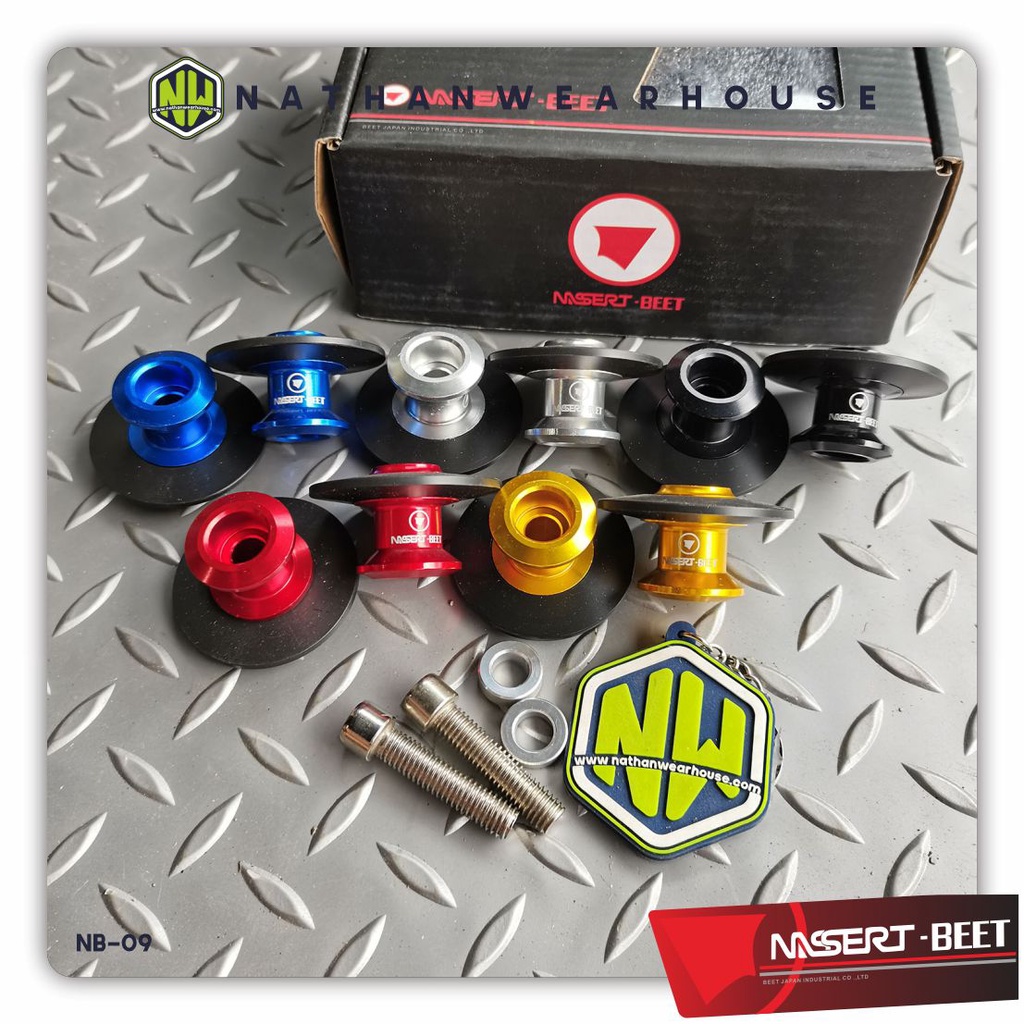 Roller Jalu Paddock 14 มม.M10 CNC Ninja 250 Fi Z250 RR ZX10 ER6 Duke Nassert Beet