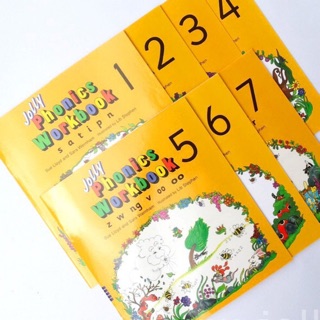 Jolly Phonics Workbooks 1-7