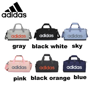 Adidas duffel bag กระเป๋ากีฬากันน้ำเปียกและแห้ง กระเป๋ากีฬา มีช่องใส่รองเท้า