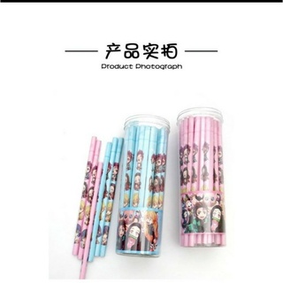 ดินสอดาบพิฆาต มี 2 สี 1 กล่องมี 50 แท่ง