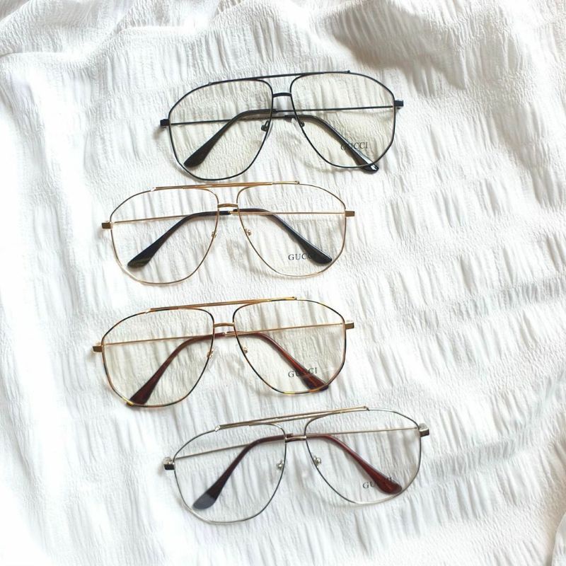 CLASSIC AVIATOR GLASSES สําหรับผู้ชายและผู้หญิงที่มีแพ็คเกจเลนส์ CHROMIC/BLUERAY/BLUECROMIC