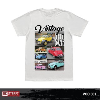 【🔥🔥】RED CHANNEL เสื้อยืด VINTAGE OLD CAR (VOC - 100% COTTON)