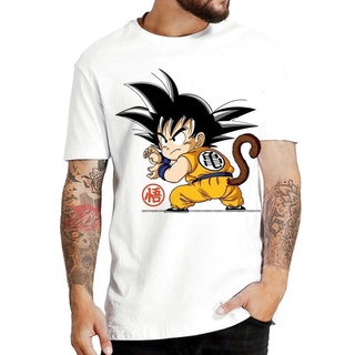 เสื้อยืด พิมพ์ลายอนิเมะ Dragon ball goku Harajuku 90s สไตล์ญี่ปุ่น สําหรับผู้ชาย และผู้หญิงS-5XL