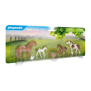 Playmobil 70682 Pony Farm Ponies with Foals โพนีฟาร์ม ม้าโพนี่กับลูก