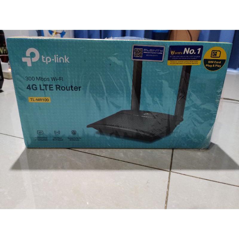 TP-Link TL-MR100 4G LTE router มือสอง อายุไม่ถึง1เดือน