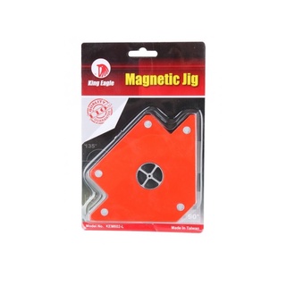 ฉากเหล็กจับมุม King Eagle Magnetic jig แม่เหล็กจับฉาก ไซด์ XL (5นิ้ว) เหล็กจับฉาก ที่จับฉาก90องศา เหล็กจับฉาก90 T1339