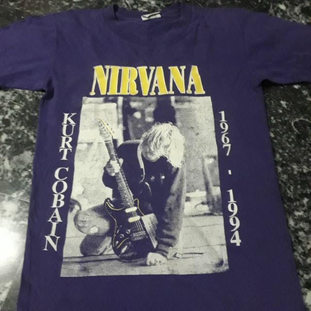 เสื้อวง Nirvana งานแท้ยุคปี 90 | Shopee Thailand