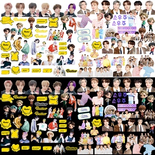 ใหม่ สติกเกอร์ Pvc ลาย Kpop Bts Butter Bangtan Boys 2021 สําหรับติดตกแต่งแล็ปท็อป กระเป๋าเดินทาง สเก็ตบอร์ด Army 50 ชิ้น ต่อชุด