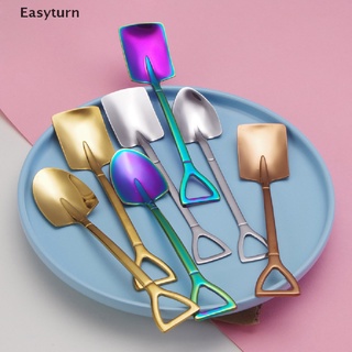 Easyturn ช้อนสแตนเลสสําหรับตักกาแฟ 1 ชิ้น