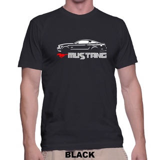 เสื้อยืด ลาย Ameircan Mustang Bullitt สไตล์พังก์ สําหรับวันครบรอบ