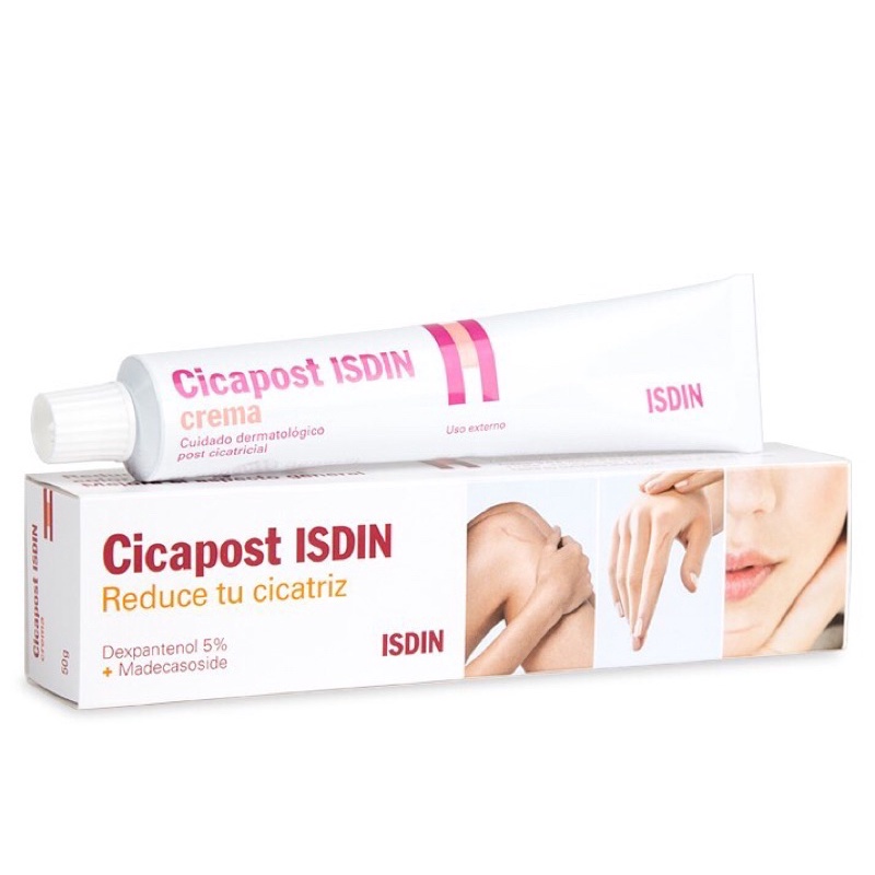 พร้อมส่ง Cicapost ISDIN Cuidado dermatológico post cicatricial Crema