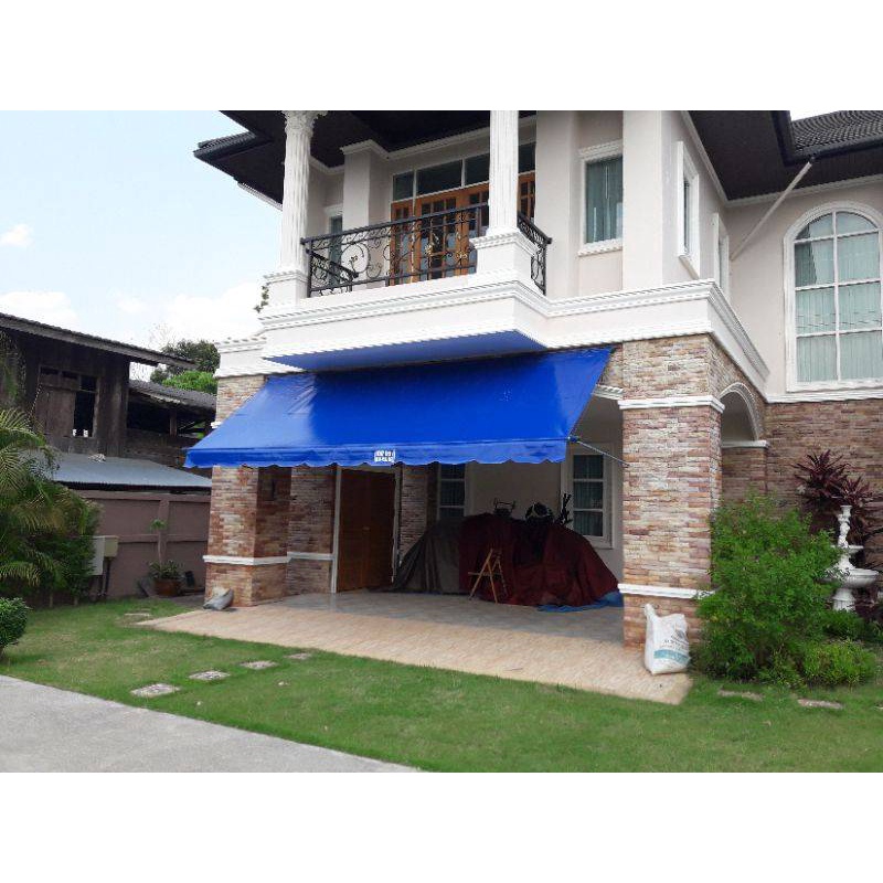 👍ผ้าใบคูนิล่อน หนา0.5มิลเกรด A✅ กึ่งสำเร็จรูปสำหรับลูกค้าติดตั้งเองเตรียมเหล็กเองครับ มีบริการเก็บเงินปลายทาง🚛 - รูปที่ 2