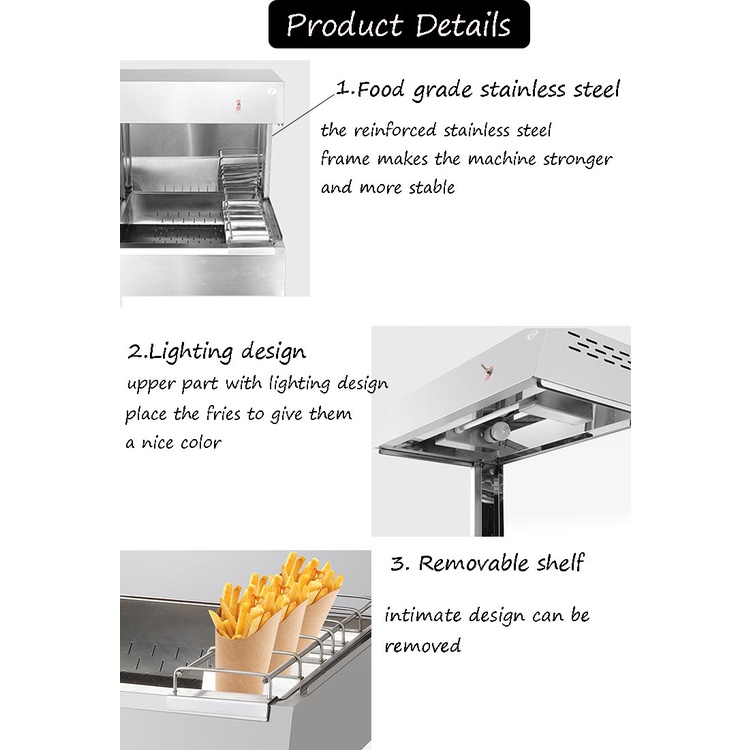 ตู้อุ่นของทอด ตู้อุ่นร้อน ตู้อุ่นร้อนอาหาร ถึง50องศา Cabinet food ...
