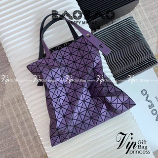 BAOBAO ISSEY MIYAKE 10x10 BLOCK TOTE BAG 39cm กระเป๋าถือทรง shopping โท้ทใบใหญ่ลายตาราง เกรดออริจินอล
