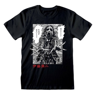 เสื้อยืด ผ้าฝ้าย พิมพ์ลาย Junji-Ito Ghoul พรีเมี่ยม แฟชั่นสําหรับผู้ชายS-5XL