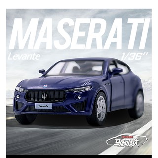 โมเดลรถยนต์ Rmz CITY 1:36 Maserati Levante GTS SUV ของเล่นสําหรับเด็ก