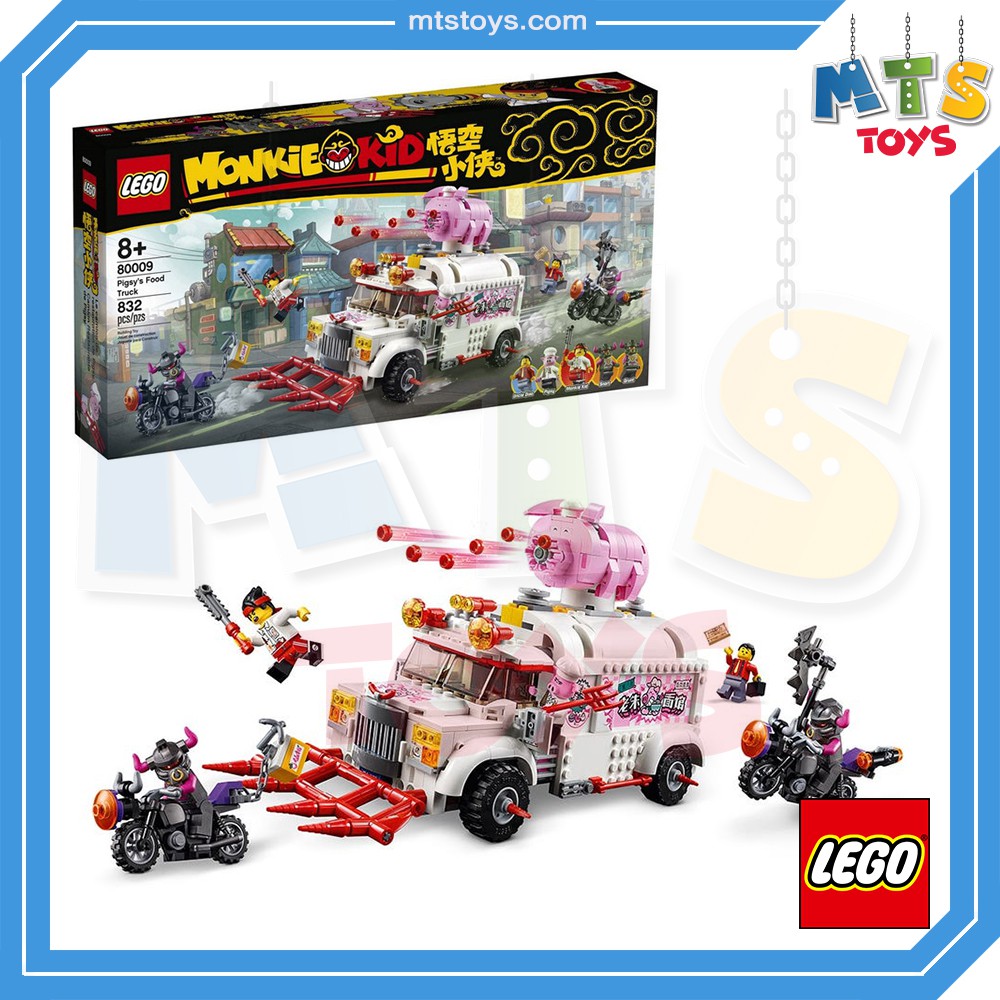 **MTS Toys**Lego 80009 Monkie Kid : Pigsy's Food Truck เลโก้เเท้