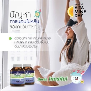 [ของแท้] Seres Inositol Plus SL 30 เม็ด | บำรุงสมดุลฮอร์โมน ลดเครียด หลับสบาย เหมาะกับภาวะ PCOS