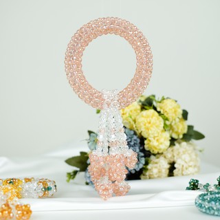 สินค้าใหม่Handmade พวงมาลัยคริสตัลขนาดใหญ่